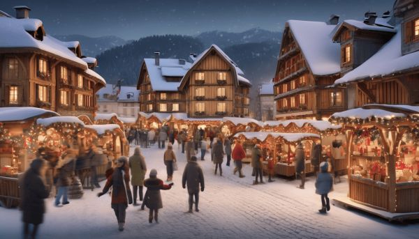 Vivre la magie des marchés de Noël en Haute-Savoie